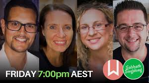 Sabbath Singalong #278 will be brought to you by these fine folk. Joe Tyler  and Kristie & Kristijan Sipec are back! But first we will reunite this  evening to make music for