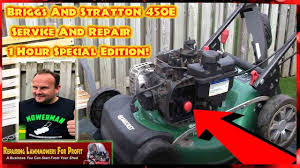 Check spelling or type a new query. How To Service A Briggs And Stratton 450e 500e Or 300 Series Petrol Lawnmower Engine Repairing Lawnmowers For Profit