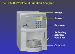 Image result for Platelet Function Closure Time