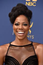 Tracee Ellis Ross, Yvonne Orji, Nnedi Okorafor, Trevor Noah, Issa Rae  attend the 2018 #Emmys