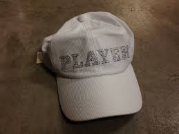 Player Rhinestone Hat For Tennis Or Any Day Players Gonna Play Rocker Style Rhinestone Designs Hats