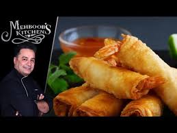 Sooperchef is pakistan's largest digital food network. Spring Rolls Recipe By Chef Mehboob Khan 8 May 2018 Video Dailymotion