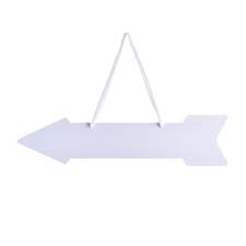 wegweiser pfeil b 10cm x l 41cm 5 stuck weiss de hochzeitsdeko wegweiser hochzeitsgeschenk