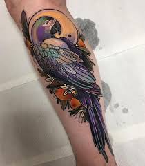 Parrot tattoos are worn by both men and women. 30 Adorable Parrot Tattoo Designs You Will Love Cuded Parrot Tattoo Tattoo Designs Bird Tattoo Wrist