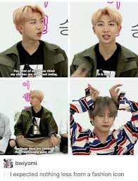 Namjoon And V S Style Bts Engracado Meninos Bts Bts Love