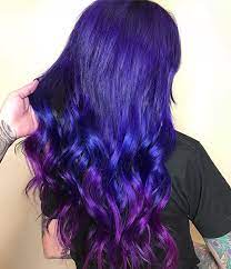 Following these tricks and tips will help your color look vibrant for up to six weeks. Dark Ultra Violet Purple Hair Color Itsnicholehair Hair Color Purple Purple Hair Blue And Violet Hair