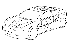 Prepare to rev your engines. Drawing Race Car 138847 Transportation Printable Coloring Pages
