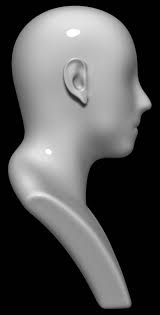 3d Model Male Mannequin Head 3d Model Art Model Model