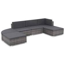 Canapé fixevidaxl canapé tissu gris foncé. Vidaxl Ensemble De Canape D Exterieur 16 Pcs Resine Tressee Gris Achat Vente Salon Bas De Jardin Ensemble De Mobilier De Jardin Cdiscount