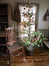 Image May Contain Indoor Charlie Brown Christmas Tree Primitive Christmas Decorating Primitive Country Christmas