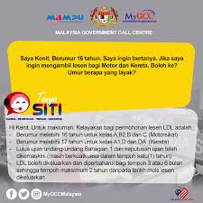 Teknik naik & berhenti di atas bukit dengan betul. Perkongsian Info Malaysia Government Call Centre Facebook