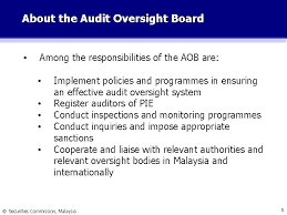 Aob stands for audit oversight board (malaysia). What The Audit Oversight Board Will Do Icaamicpa