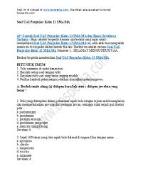 Tiga mata uang logam dilempar bersama. Soal Dan Jawaban Tentang Bola Voli Dan Bola Basket