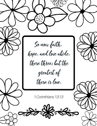 If you'd like we also have bible abc coloring pages and bible handwriting sheets for younger children as well. Bible Verses About Hope Coloring Pages Coloring Data Central