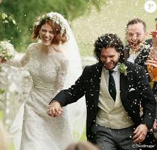 Kit Harington Et Rose Leslie Le Couple De Game Of Thrones S Est Marie Purepeople