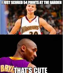 The dark side of steph curry (parody). Basketball Pics On Twitter Stephen Curry S 54 Vs Kobe S 61 Via Thesportsmemes Http T Co Gmpeleuhfd