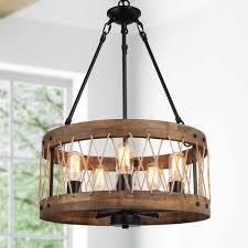 Rustic design makes a timeless look, complying with any style; Kitchen Island Lighting 5 Light Mason Jar Pendant Lamp Fixture Farmhouse Chandeliers For Kitchen Farm Barn Dining Room Lighting Ceiling Fans Ceiling Lights Svanimal Com