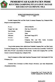 Contoh surat permohonan izin usaha. Contoh Surat Keterangan Usaha Online Shop