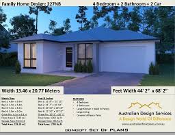 Maybe you would like to learn more about one of these? House Plans 4 Bedroom House Plans Double Garage Home Etsy