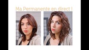 Mini vague cheveux fins courts coiffures élégantes 2018. Ma Permanente Cheveux En Direct Youtube