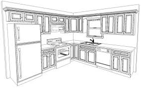 kitchen layout template kitchen plans