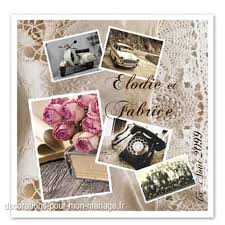 Mlle dentelle met en avant des prestataires qui sauront faire de ton mariage, une vraie réussite ! Faire Part Theme Retro Dentelle Sur Madecodefete Com