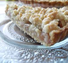 Rhabarber Streusel TarteRhubarb Streusel Tart – Coconut & Vanilla