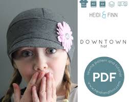 5 Panel Hat. DIY Kids Hat. PDF Sewing Pattern