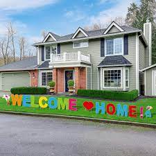 Check out our yard letters selection for the very best in unique or custom, handmade pieces from our banners & signs shops. Buy Ruodon Welcome Home Yard Signs 18 Inches Tall Welcome Home Yard Signs With Stakes Welcome Home Letters Outdoor Lawn Decorations Colorful Welcome Home Letters Yard Signs Lawn Sign Party Decorations Online