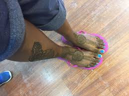 Henna On Foot Dark Skin Dark Skin Henna Skin