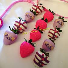 Doc Mcstuffins Themed Chocolate Covered Strawberries Doc Mcstuffins Birthday Cake Chocolate Covered Strawberries Doc Mcstuffins Birthday