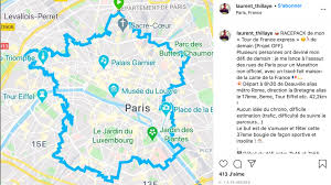 Carte de la population en france. Paris Il Court Un Marathon Pour Dessiner La Carte De France Cnews