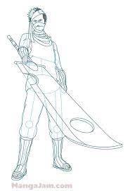 How To Draw Zabuza From Naruto - Mangajam.com | Naruto, Drawings, Manga  Characters