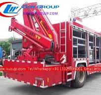 ISUZU FVR heavy rescue fire truck with crane