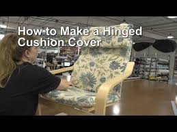 Are You Looking To Make New Cushions For An Outdoor Lounge Chair Or Adirondack Chair Hinged Cushions Work W Ikea Poang Chair Diy Chair Covers Ikea Chair Cover