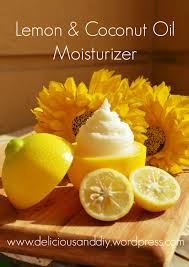 Lemon And Organic Coconut Oil Face Moisturizer Delicious And Diy Coconut Oil Face Moisturizer Coconut Oil Moisturizer Coconut Oil Beauty