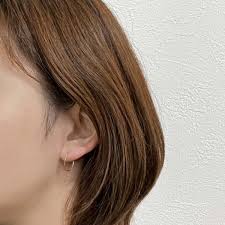 Eddie hoops エディ 3サークル モチーフ フープピアス 楕円 登坂（a.b.ellie dee hoops ピアス【3泊4日】ER593）