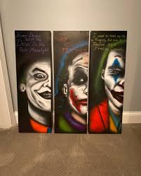 It's joker time! Wanted to rep my three favorite characters  #art#acrylicpainting #joker#dccomics #conceptdesigns.art