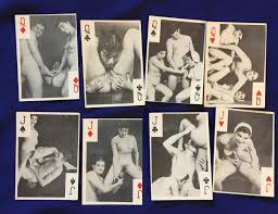 VINTAGE PLAYING CARDS, NUDE,EROTIC,ADULT, HARD PORN CARDS, SEX CARDS |  1920061416