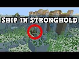 Minecraft Pe Xbox Seed Stronghold In A Ship Seed Aquatic Minecraft Minecraft Pe Minecraft Ps4