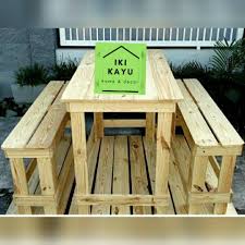 Maybe you would like to learn more about one of these? Set Meja Kursi Cafe Set Meja Kursi Kayu Palet Shopee Indonesia