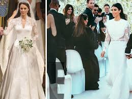 Kim Kardashian S Wedding Gown Was More Magnificent Than Kate Middleton S Wedding Dress Cost Kim Kardashian Wedding Dress Kim Kardashian Wedding