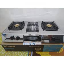 ∙ promo pengguna baru ∙ kurir instan ∙ bebas ongkir ∙ cicilan 0%. Kompor Gas Rinnai Ri 514 E Kompor 3 Tungku Dengan Grill Pan Kompor Dapur Rumah Tangga Bukalapak Com Inkuiri Com