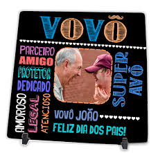 Você é simplesmente uma segunda mãe; Azulejo Personalizado Foto Vovo Presente Avo Dia Dos Pais No Elo7 Estampacor Personalizados C9ddba