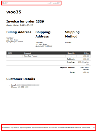 Woocommerce Print Invoices Packing Lists Woocommerce Docs