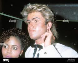 George michael 1990 hi-res stock photography and images