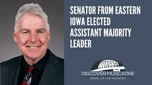 Senator from eastern Iowa elected Assistant Majority Leader