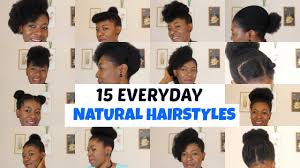 Here's a futuristic look with the tiny buns and flat twists. 15 Easy Hairstyles For Black Women I Short Medium Hair Neknatural Youtube