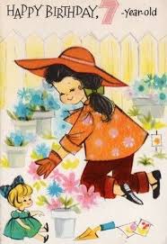 Birthday Wishes For Children S Cards Pin By Casey Costello On Children S Illustrations Vintage Greeting Cards Vintage Birthday Cards Cute Birthday Cards