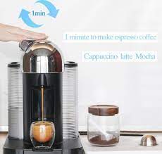 The capsules are made of plastic, which might not be which machines they're compatible with. Stainless Steel Fillable Coffee Capsules Reusable Coffee Capsule Cup Filter Set For Nespresso Vertuo Capsule Pod Vertuoline Gca1 And Delonghi Env135 Coffee Machine Buy On Zoodmall Stainless Steel Fillable Coffee Capsules Reusable